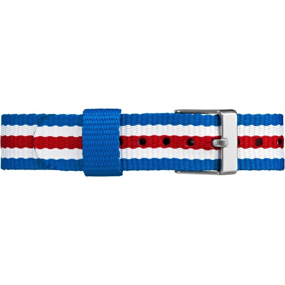 Metal Case with Red White Blue Stripes
