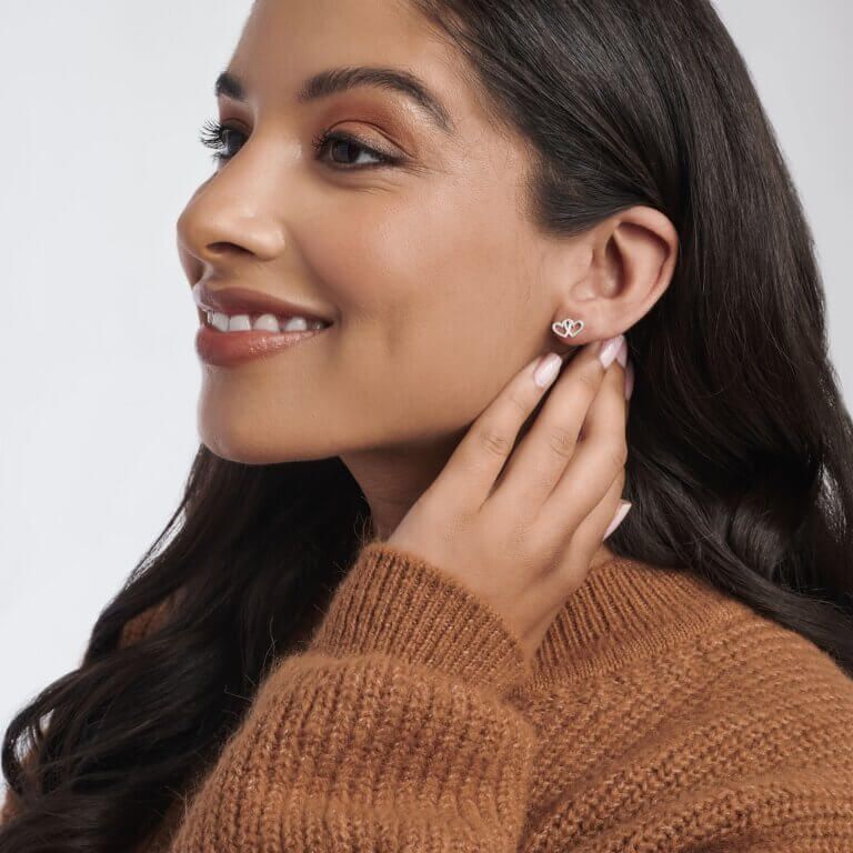 Occasion Earring Box | Merry Christmas Friend | Silver | Earrings | Set Of 3 Earrings