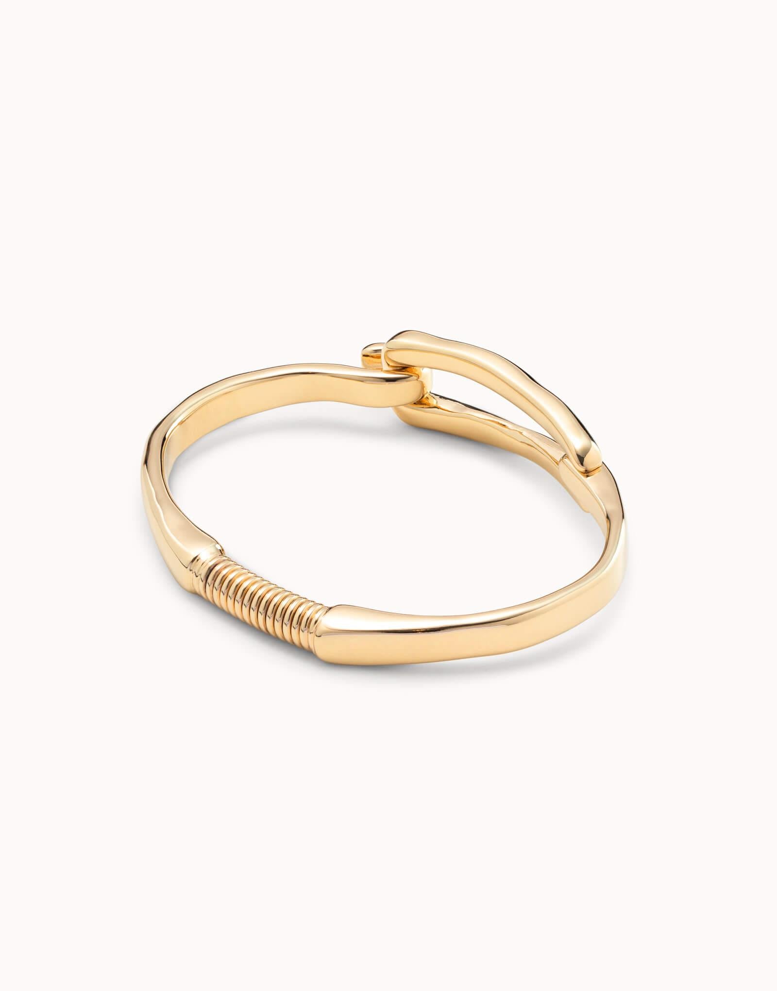 Rigid 18k Gold Plated Bracelet