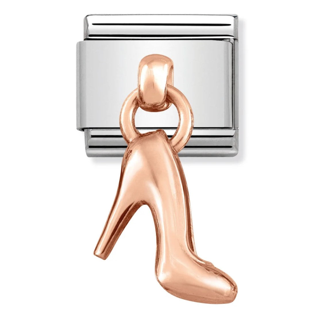 Classic Rose Gold Stiletto Charm Link