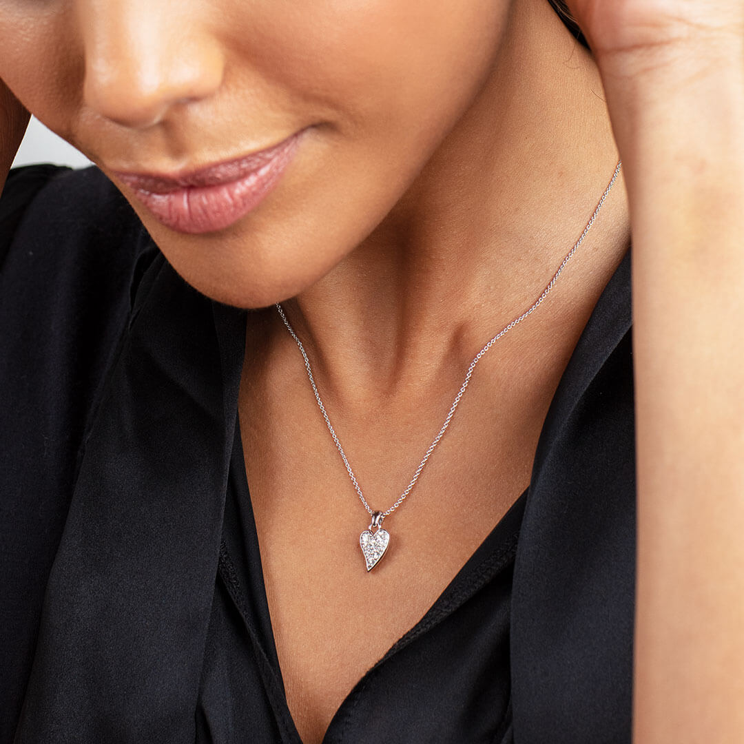Desire Cherish Precious Small Heart Necklace