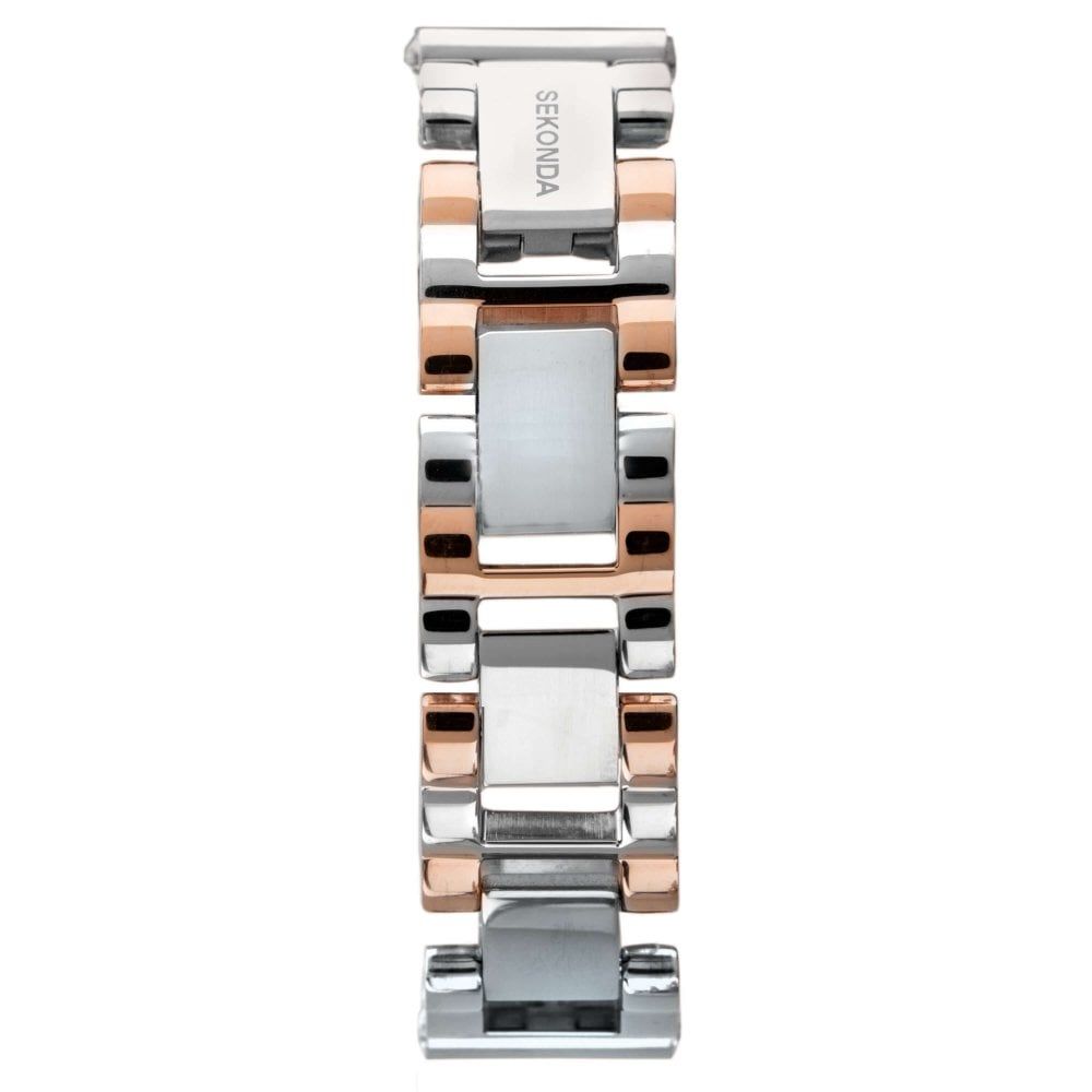 Two Tone Bracelet Ladies Watch
