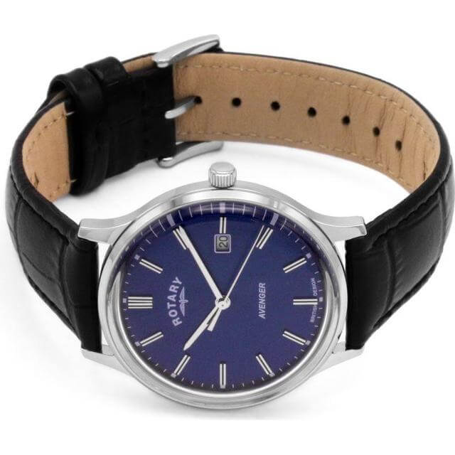 Avenger Stainless Steel Blue Dial Watch