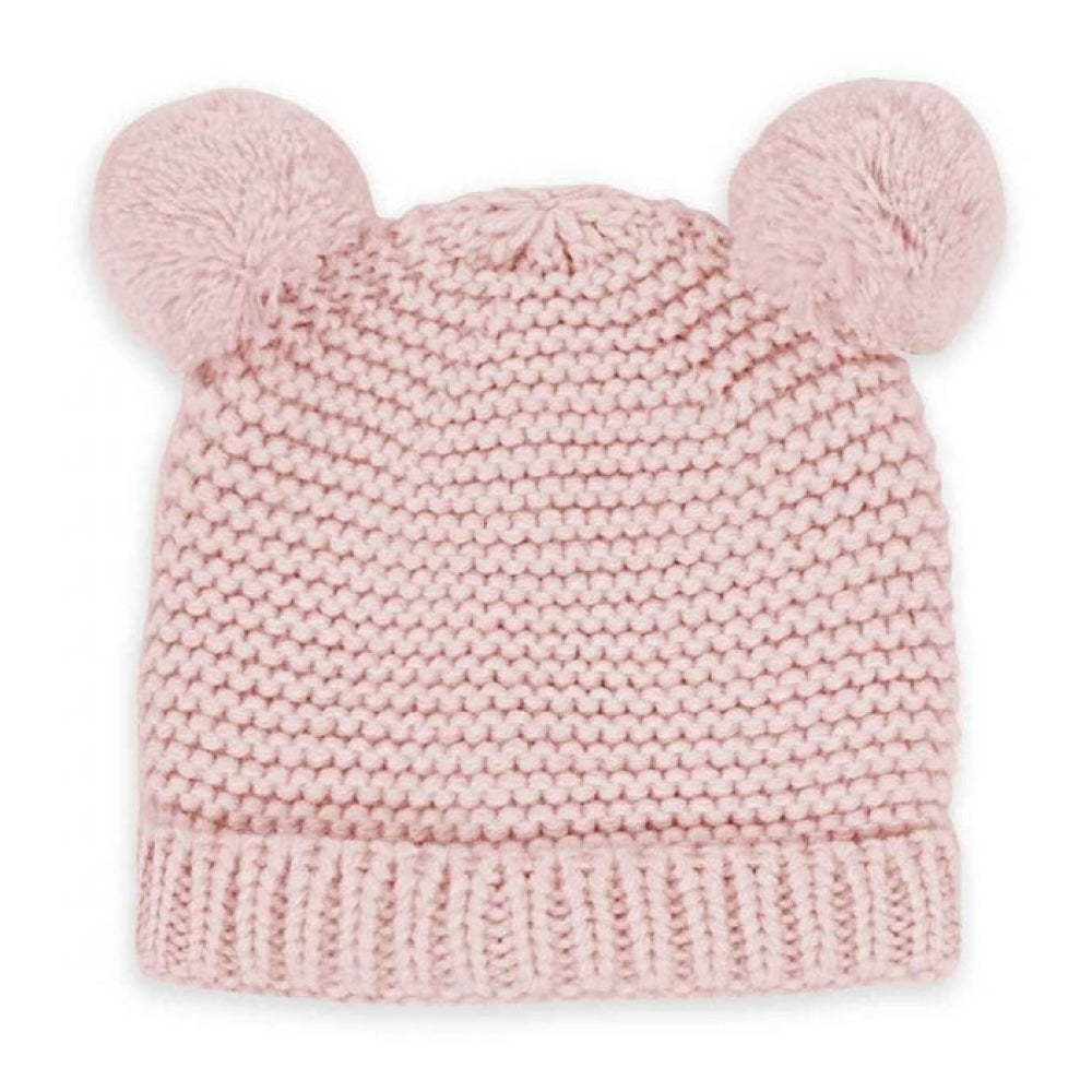 Baby Hat and Mittens Set 0-6 Months | Pink