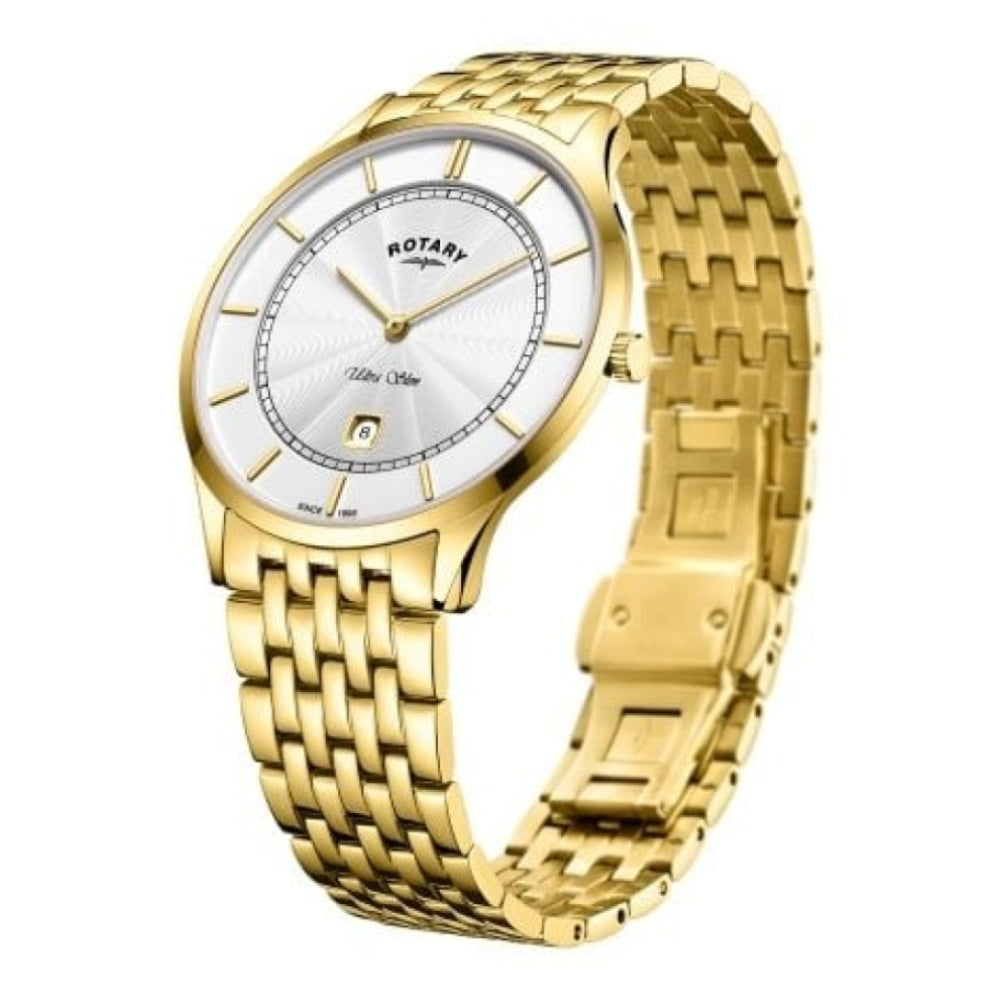 Rotary Ultra Slim Gold Stainless Steel