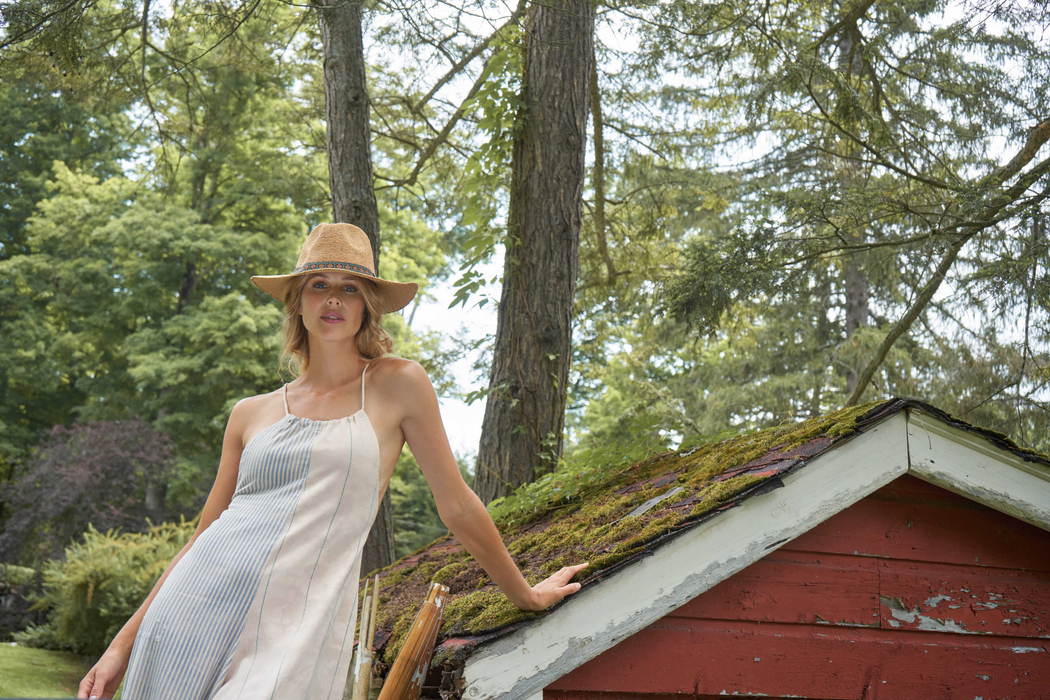 Natasha Hat with Persian Tile Band