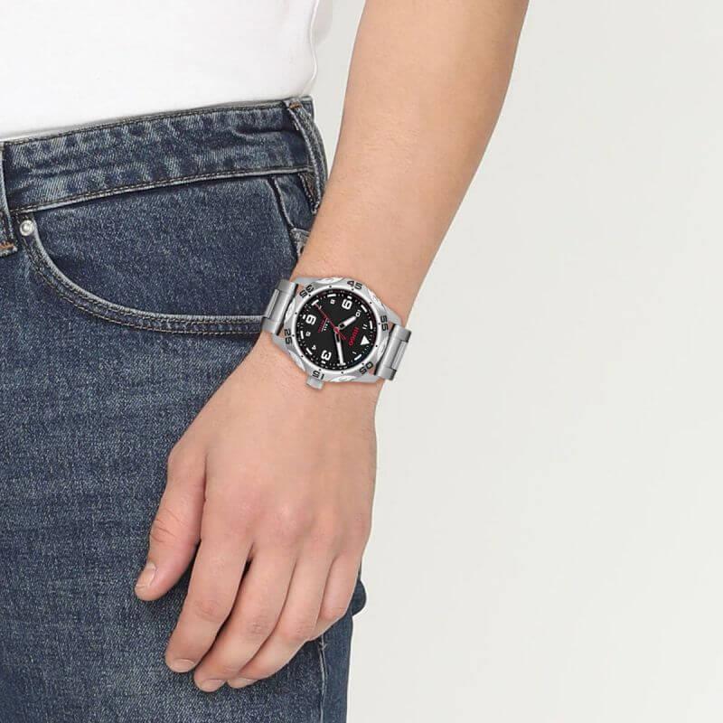 #TREK Stainless Steel Bracelet Gents Watch