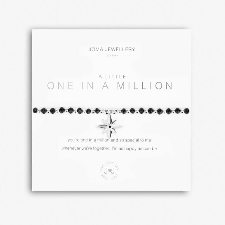 Colour Pop A Little | One In A Million | Silver | Bracelet | 17.5cm Stretch