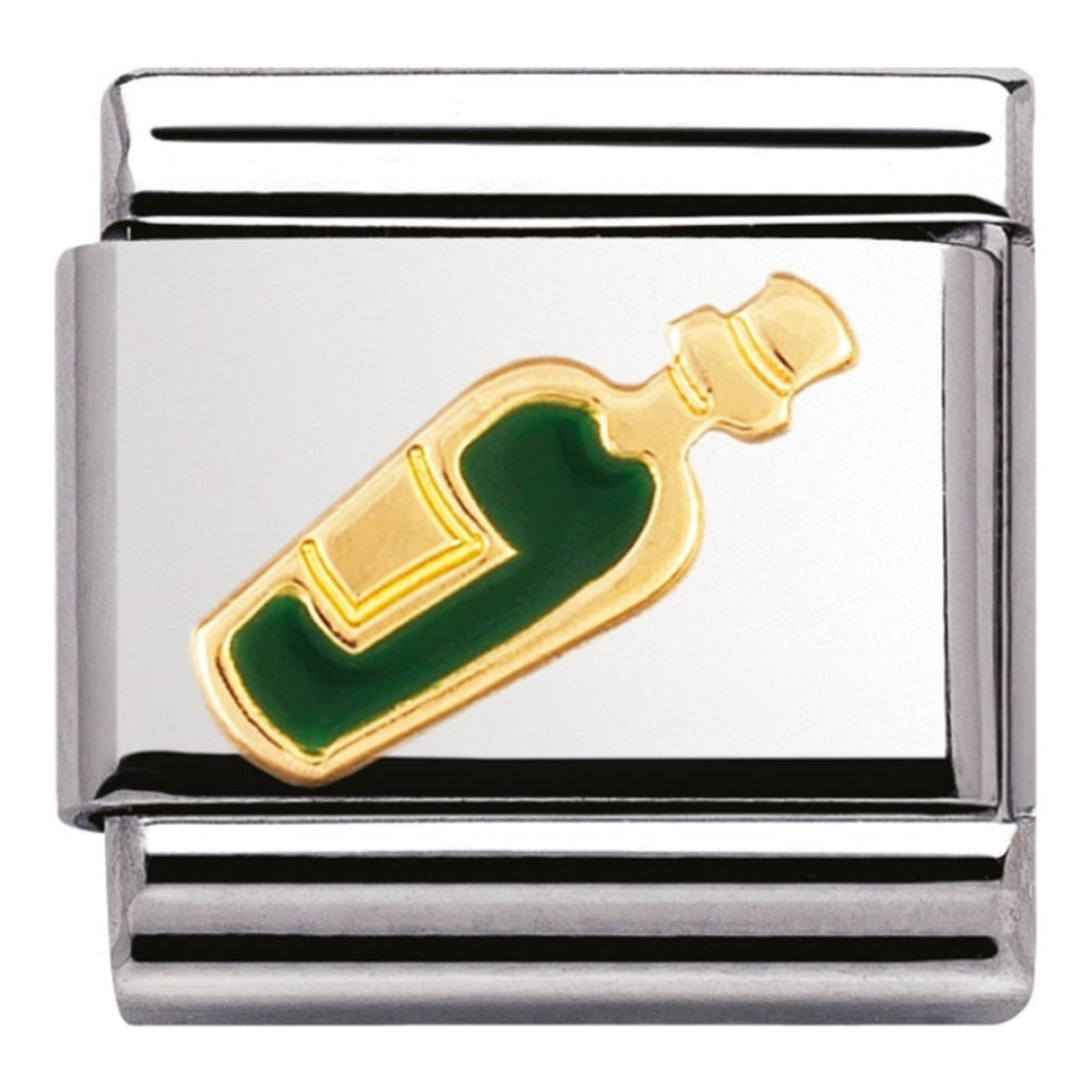 Classic Green Wine Bottle Link