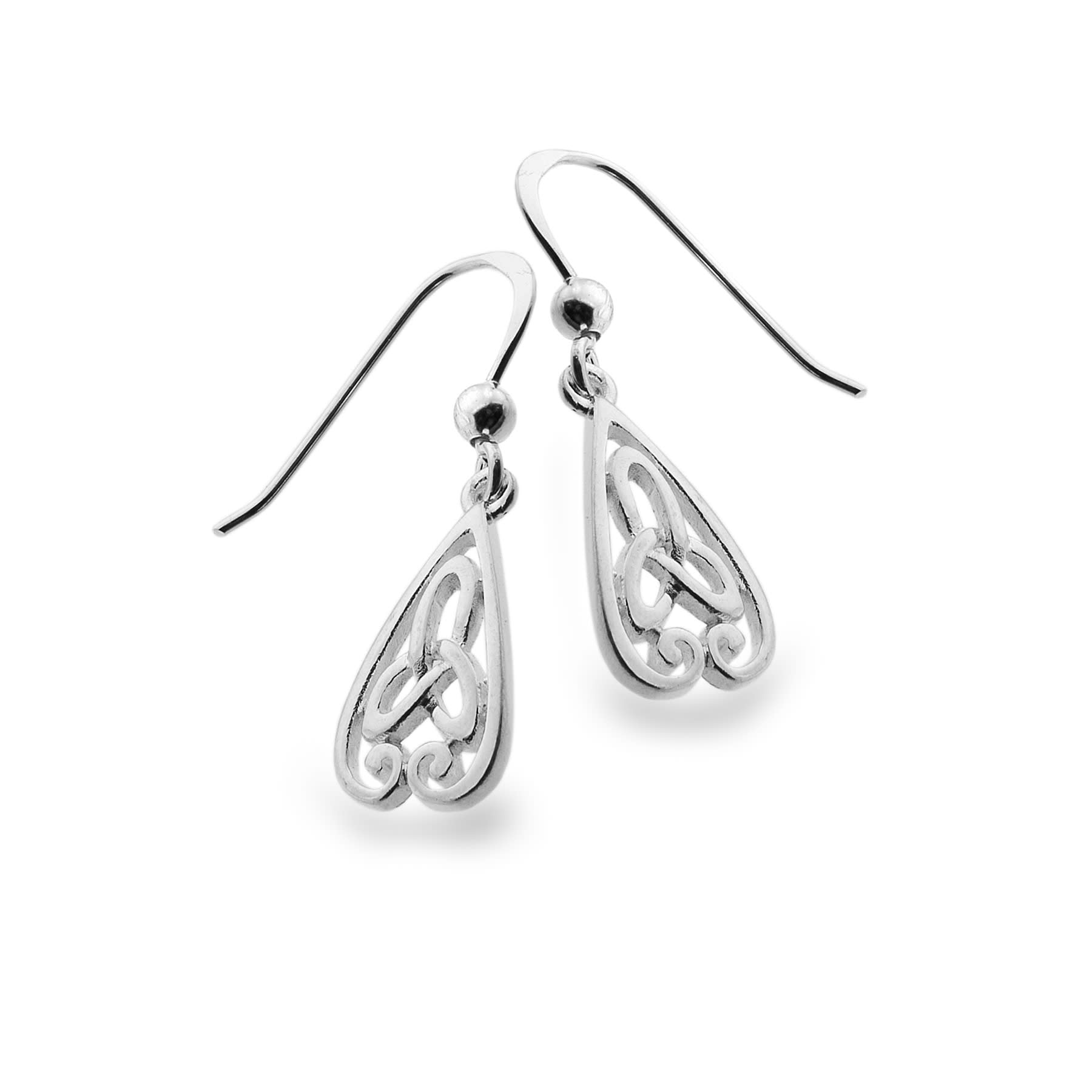 Trinity Knot Spirals Earrings