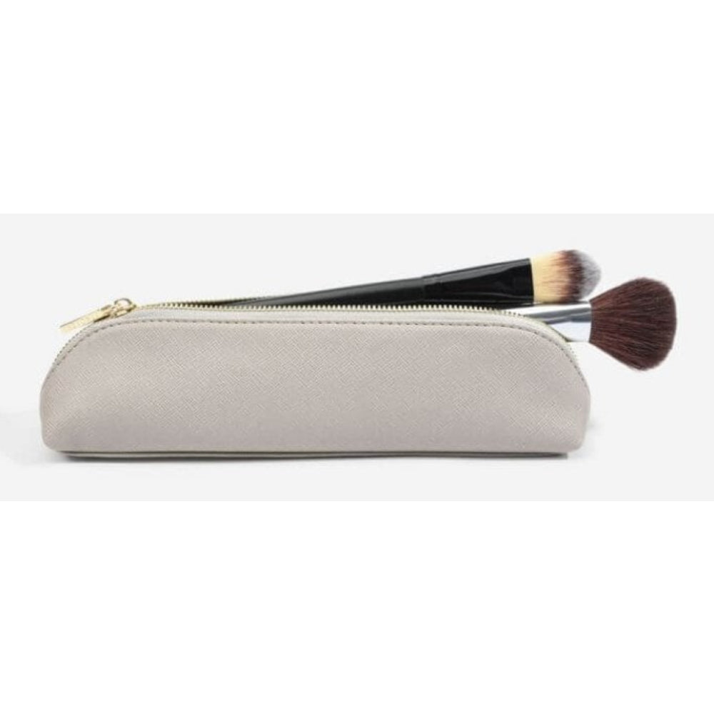 Taupe Makeup Brush Case