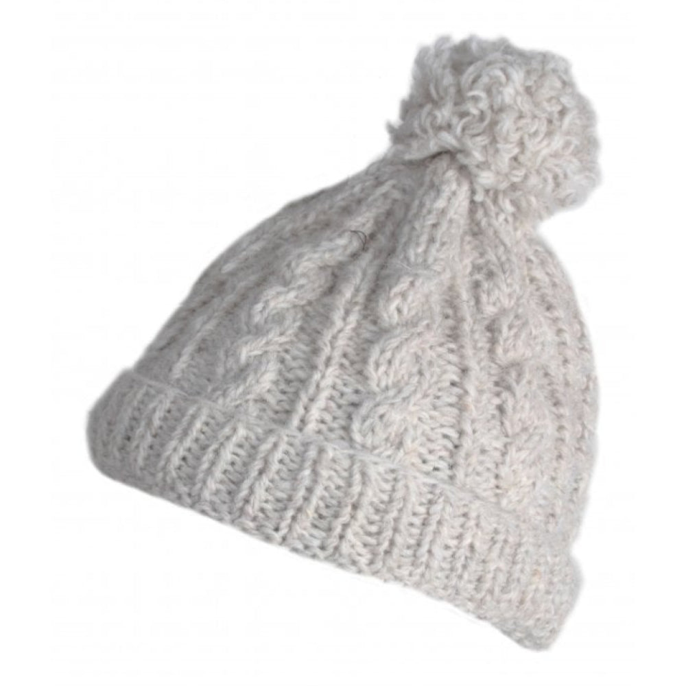 Chamonix Bobble Beanie Oatmeal