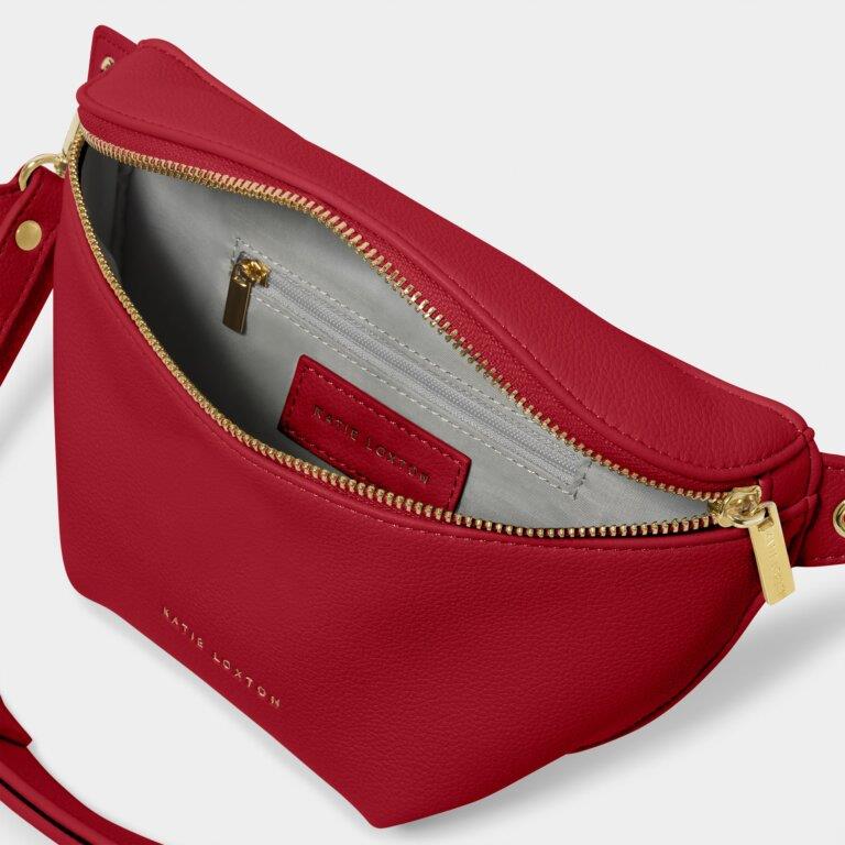 Maya Belt Bag - Garnet Red