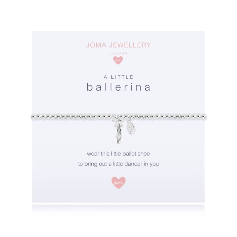 A Little | Ballerina | Silver | Bracelet | 15.5cm Stretch
