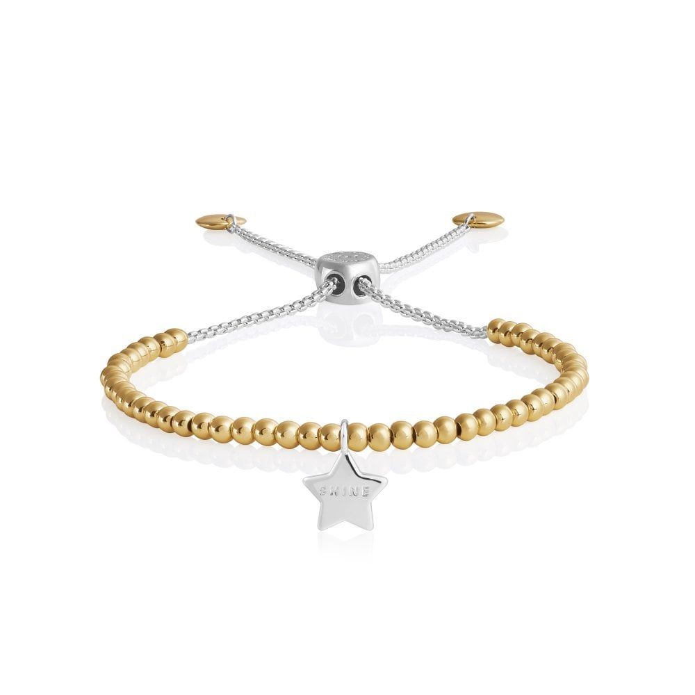 Bracelet Bar | Gold | Star Ball Friendship Bracelet | 25cm Adjustable