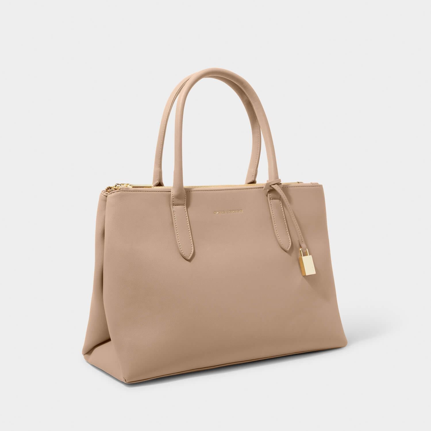 Amelia Shoulder Bag in Soft Tan