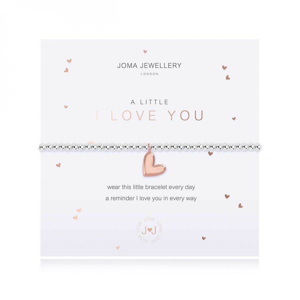 A Little | Love You | Silver | Bracelet | 17.5cm Stretch