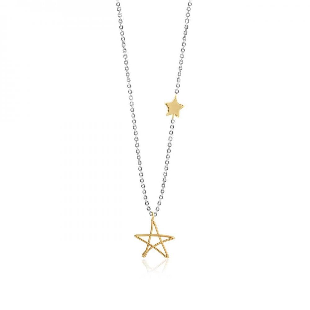 Florrie | Gold | Star Necklace | 46cm Sliding Extender