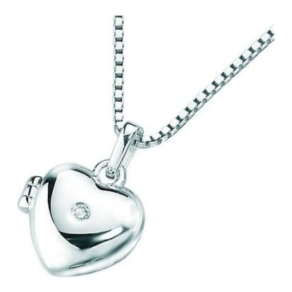 Girls Sterling Silver Keepsake Locket