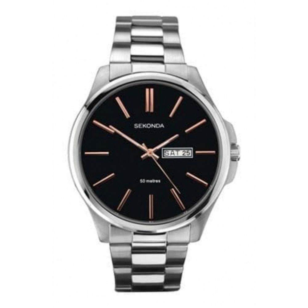 Gents Silver Tone Wristwatch