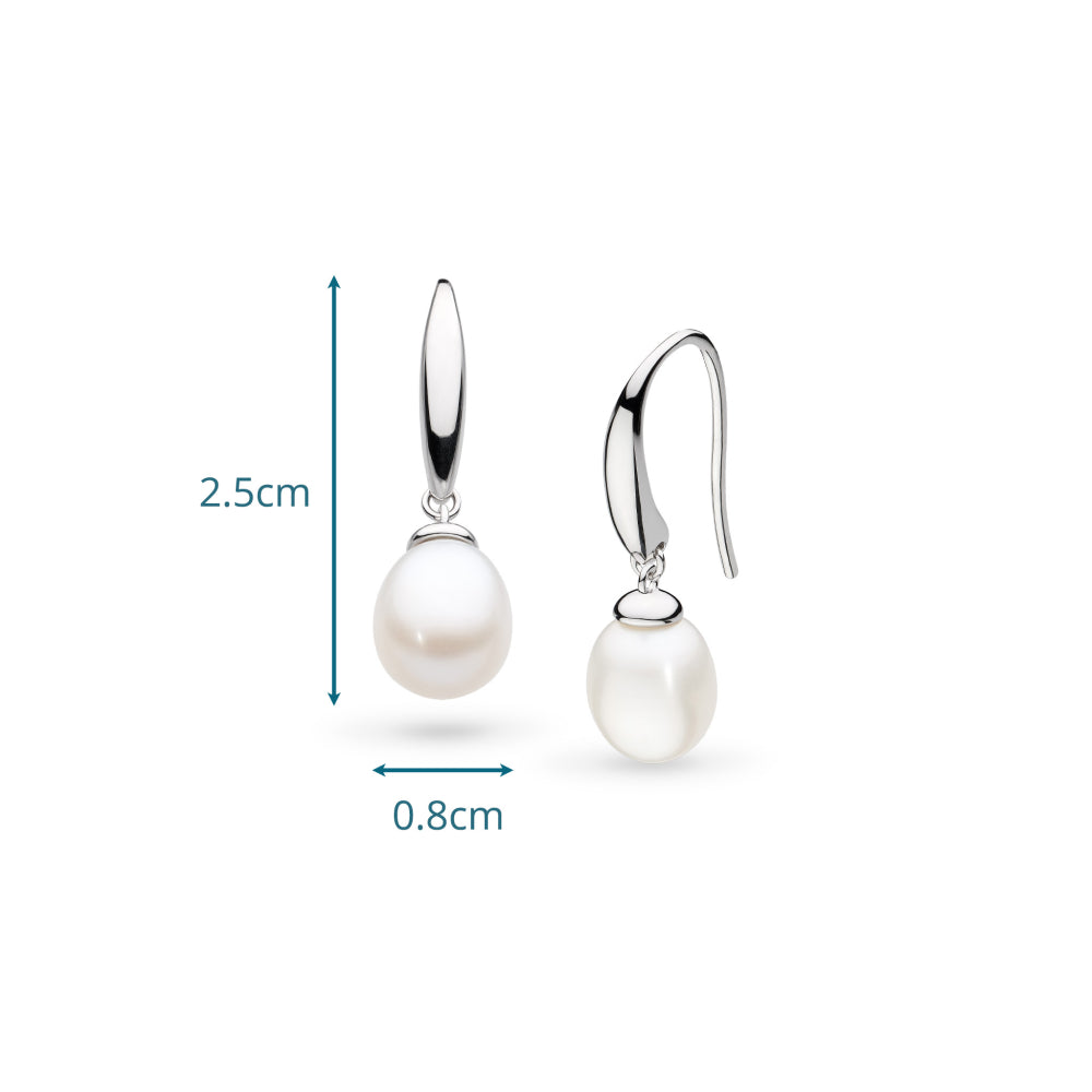 Revival Classic Pearl FP Drop Earrings