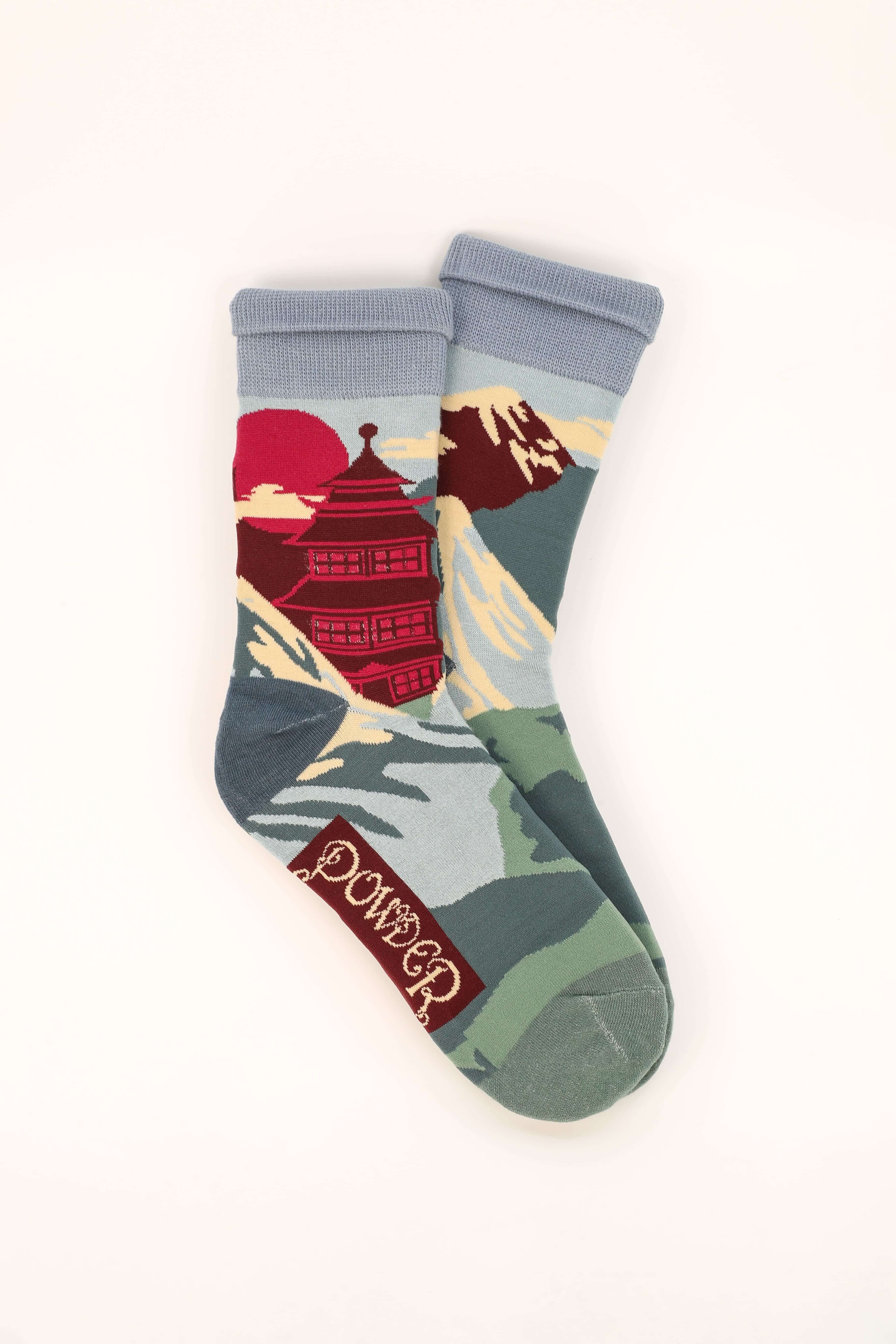 Men's Ancient Temple Socks