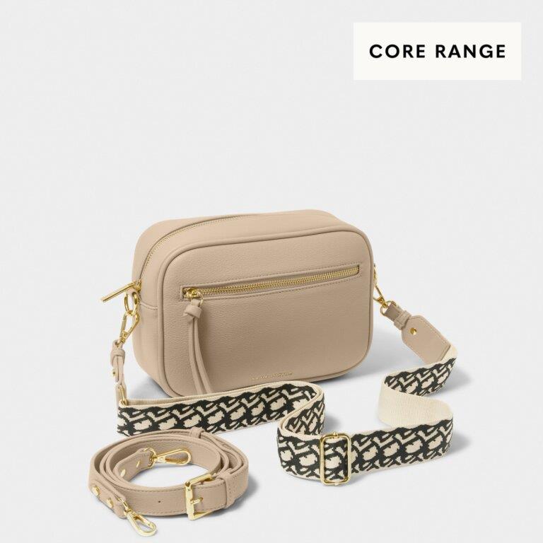 Hallie Crossbody Bag - Light Taupe