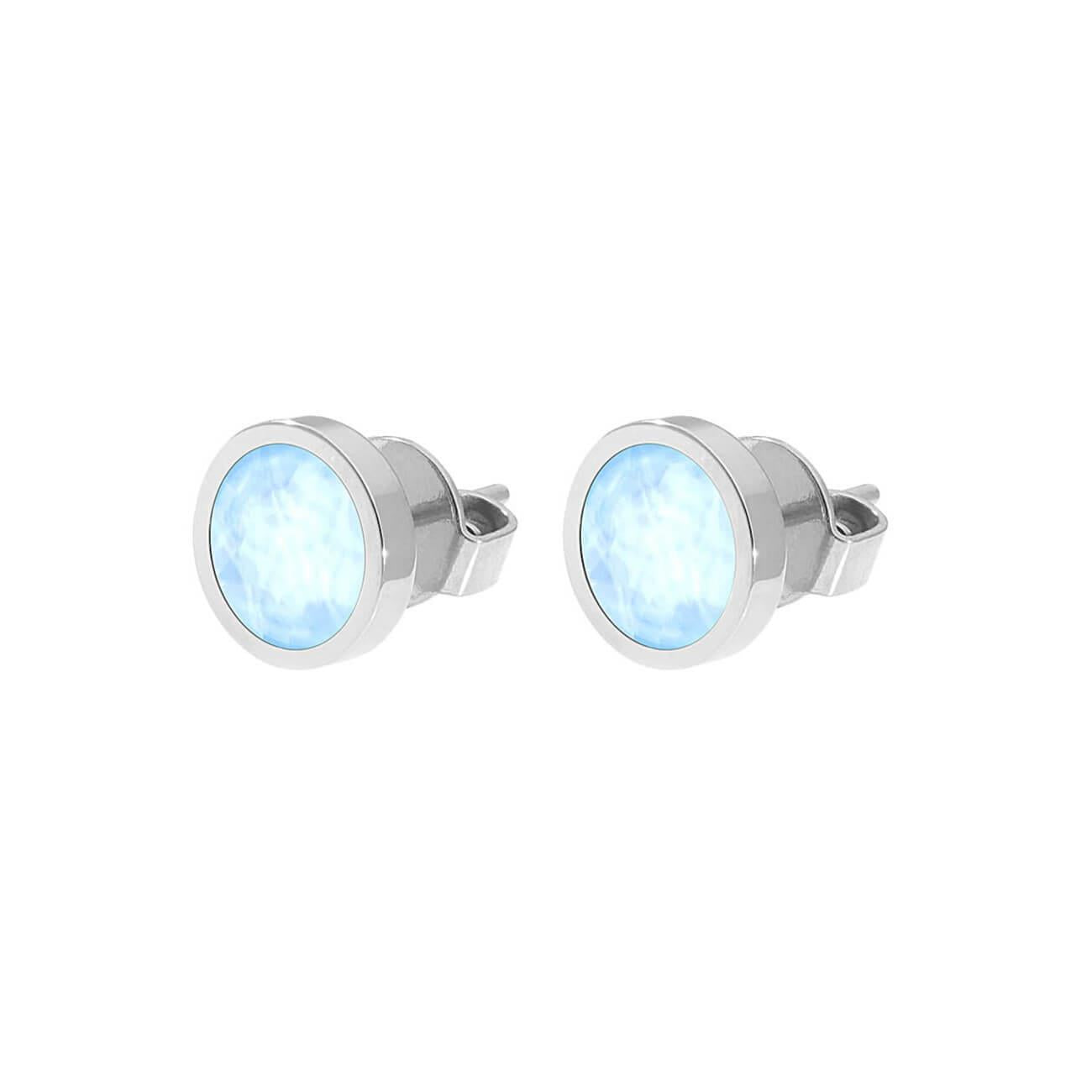 Canino Crystal Sky Ignite 9 mm Ear Studs (S/P)