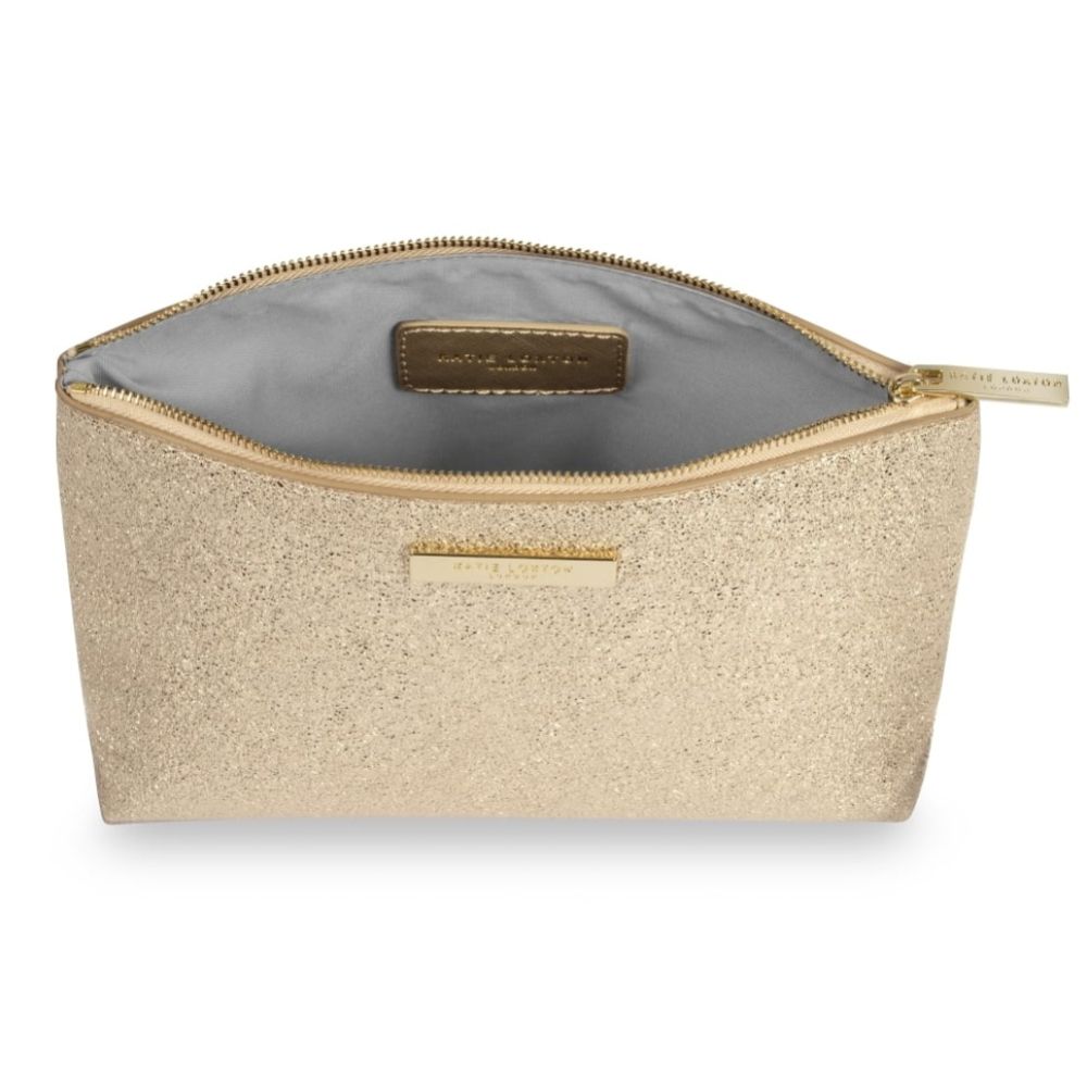 MIA MAKE-UP BAG - metallic gold - 22x14x9.5cm