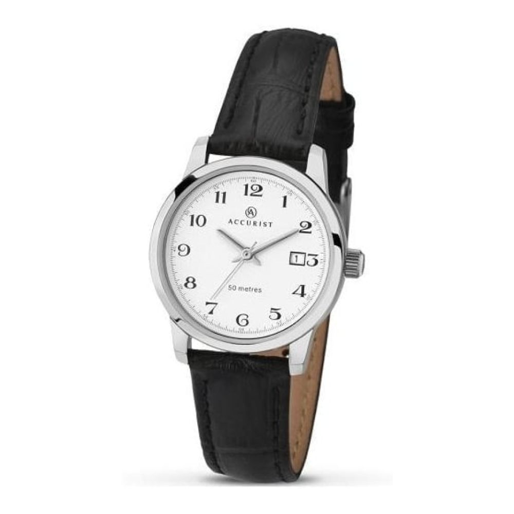 Ladies Genuine Leather Strap Watch