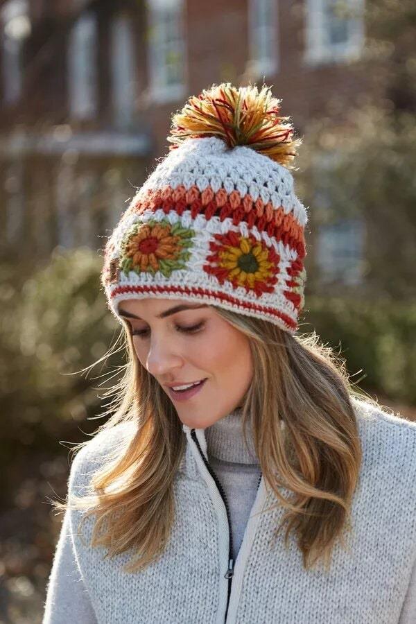 Woodstock Bobble Beanie Oatmeal