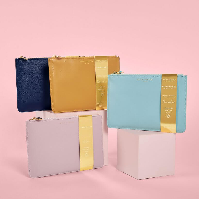 Birthstone Perfect Pouch | November | Yellow Quartz