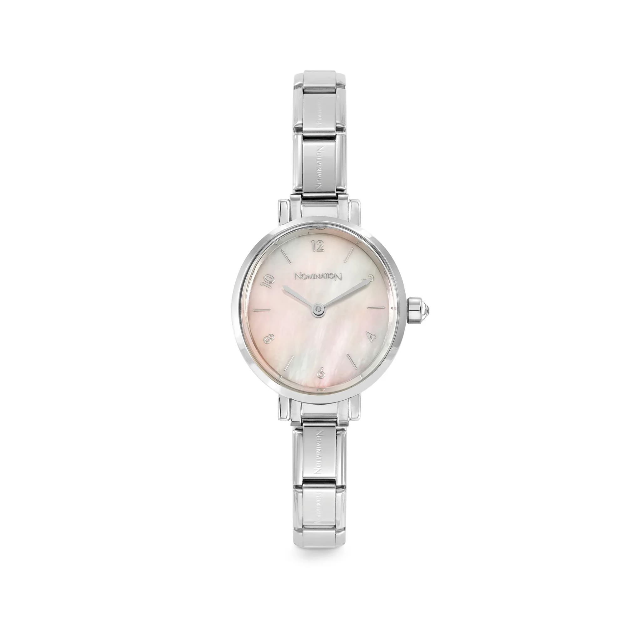 Classic Paris SS Oval MOP Dial Watch