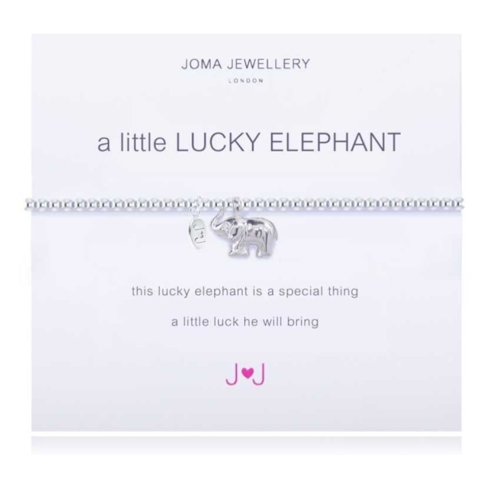 a little LUCKY ELEPHANT - silver bracelet