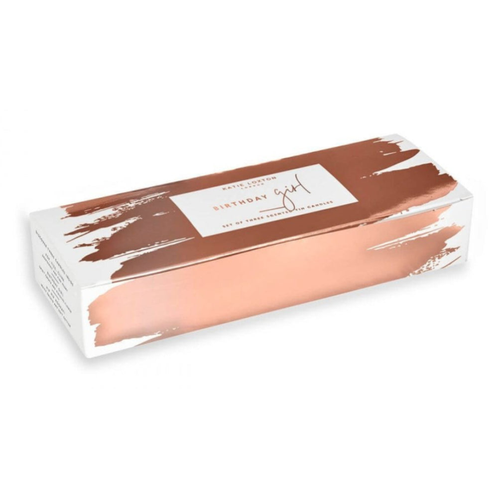 Trio Candle Box | Birthday Girl Candle Gift Box | 3 X 80g
