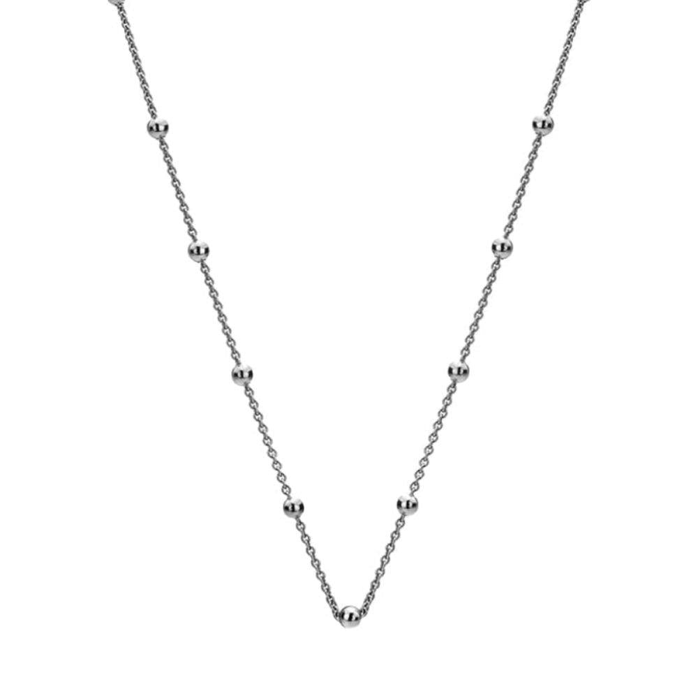 Sterling Silver Intermittent Bead Chain - 30"