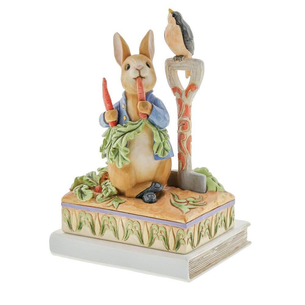 Jim Shore Peter Rabbit in the Garden Figurine