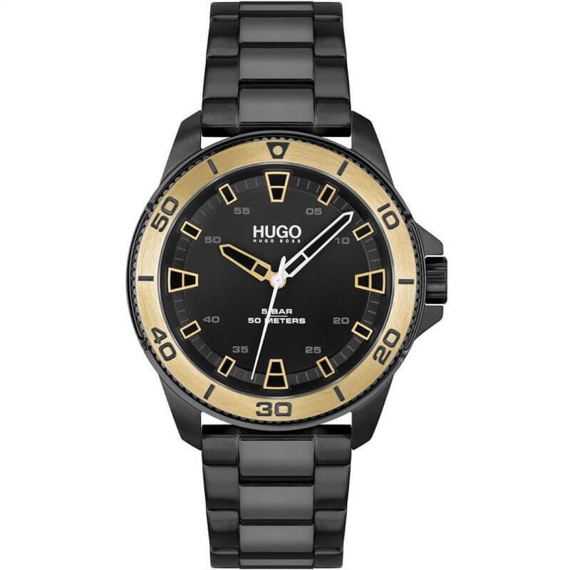 STREETDIVER Black Stainless Steel Gents Watch