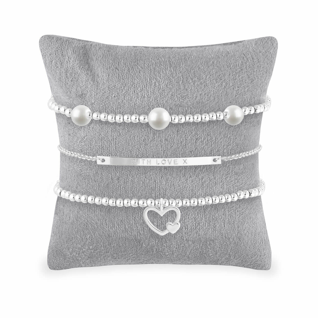 Occasion Gift Box -Family -Silver Bracelets