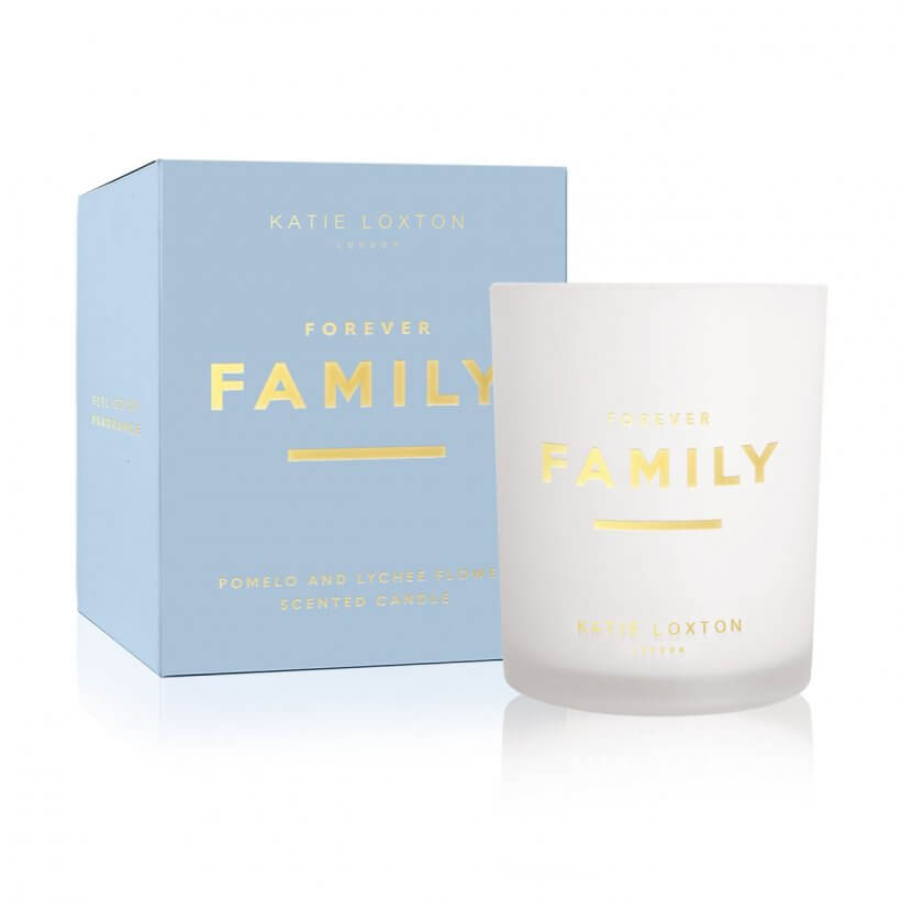 Sentiment Candle | Forever Family | Pomelo And Lychee Flower