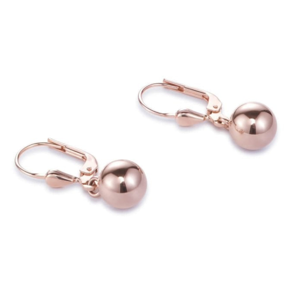Rose Gold Pierced Earrings