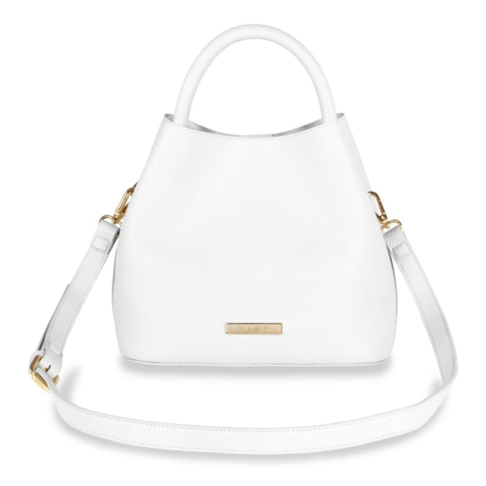 Sienna Slouch Cross body - White - 22x24x15cm