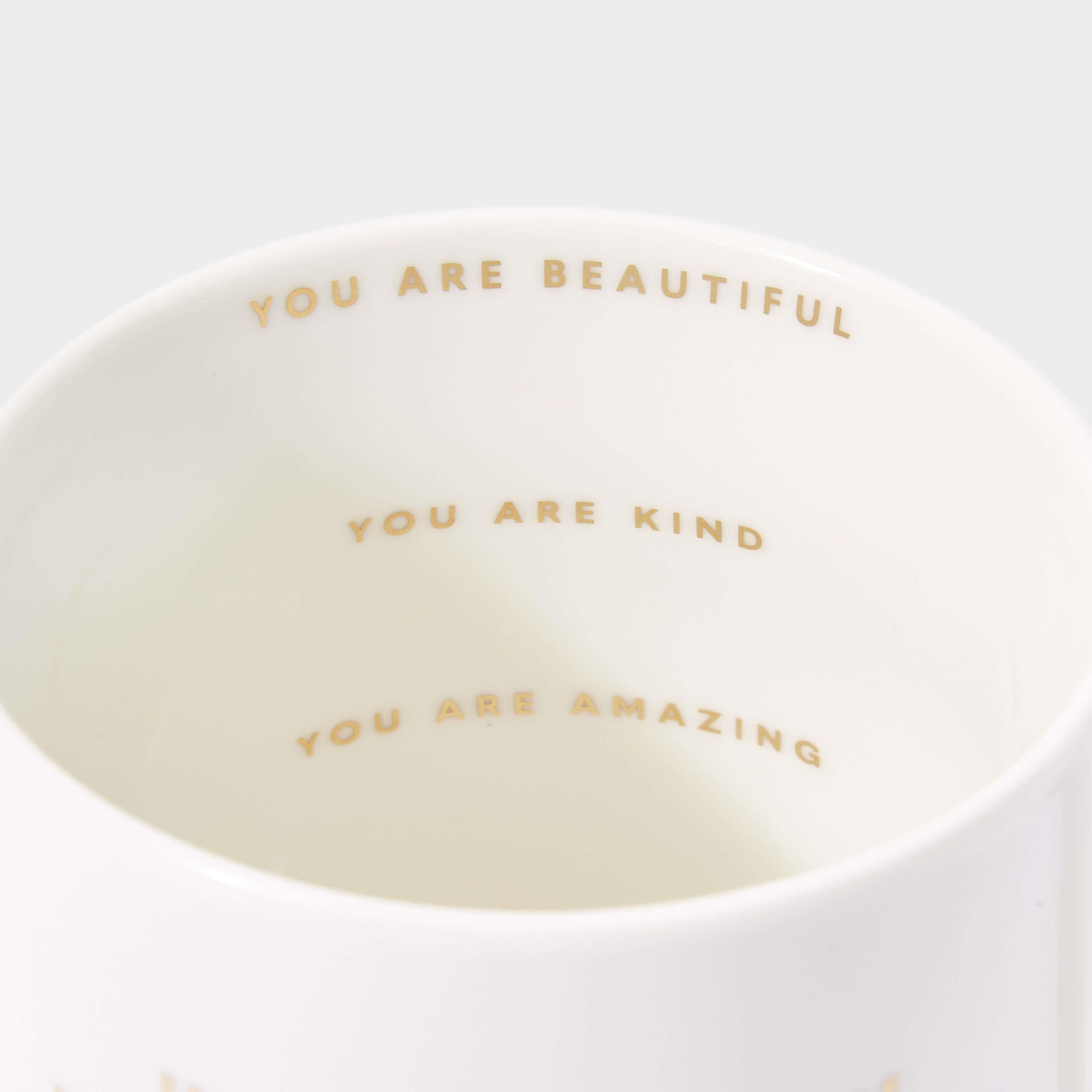 Porcelain Mug | Friends Make You Smile Brighter, Laugh Harder And Live Better| Lilac