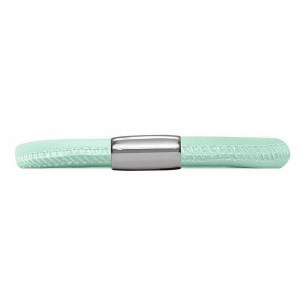 Single Turquoise Leather Bracelet