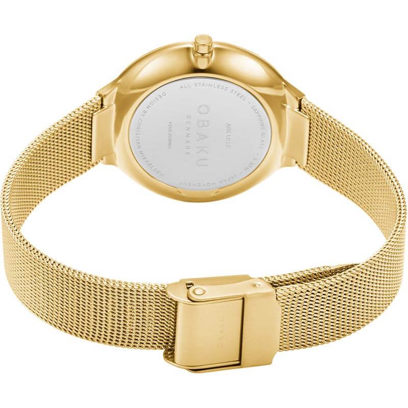 ARK LILLE - GOLD Ladies Slim Watch