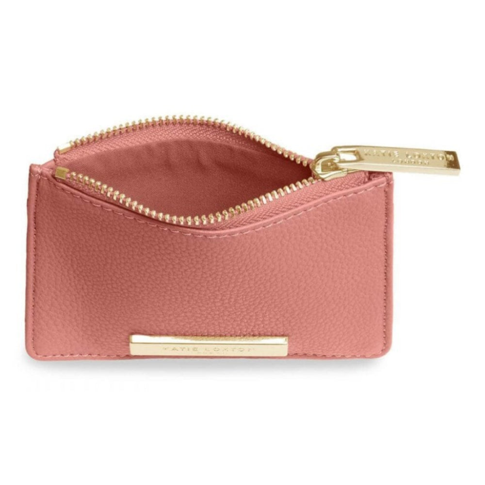 Alise Card Holder | Salmon Pink | 12.5 X 8.5cm