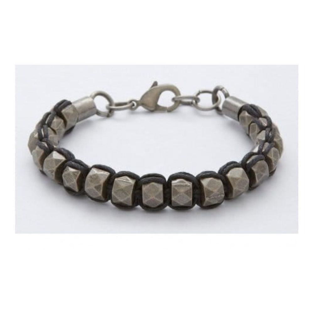 Gents Nugget Brass Bracelet
