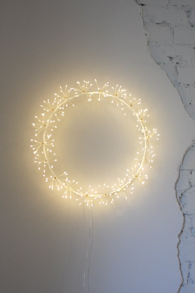 Starburst Wreath LED Light Ornament