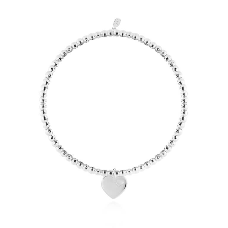 Faceted A Little | Wonderful Mum | Silver | Bracelet | 17.5cm Stretch