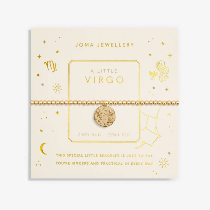 Star Sign A Little ' Virgo ' Bracelet (23rd Aug- 22nd Sept)